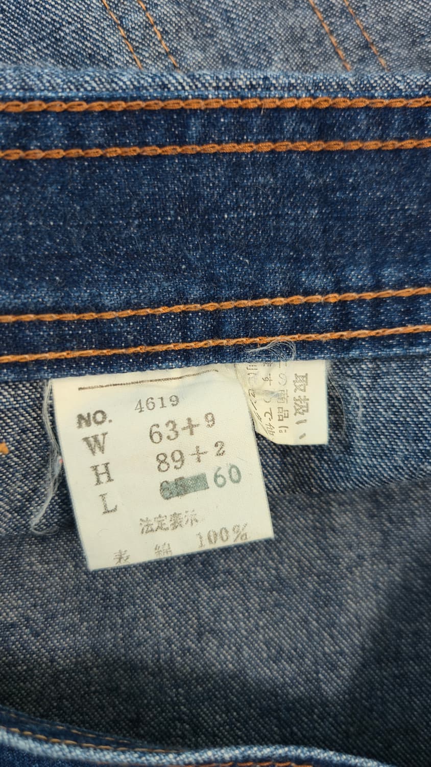 클레멘타인 데님 멜빵 원피스 진청 코튼 오버롤 스커트 미디 상품이미지4