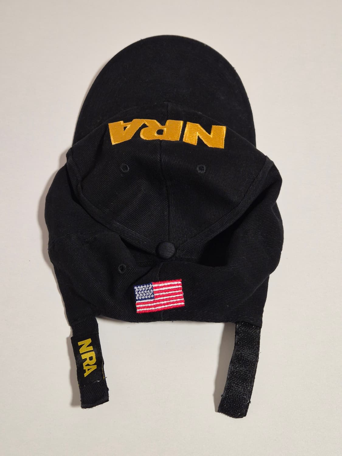 빈티지 NRA 로고 6패널 캡 (OS) 상품이미지2