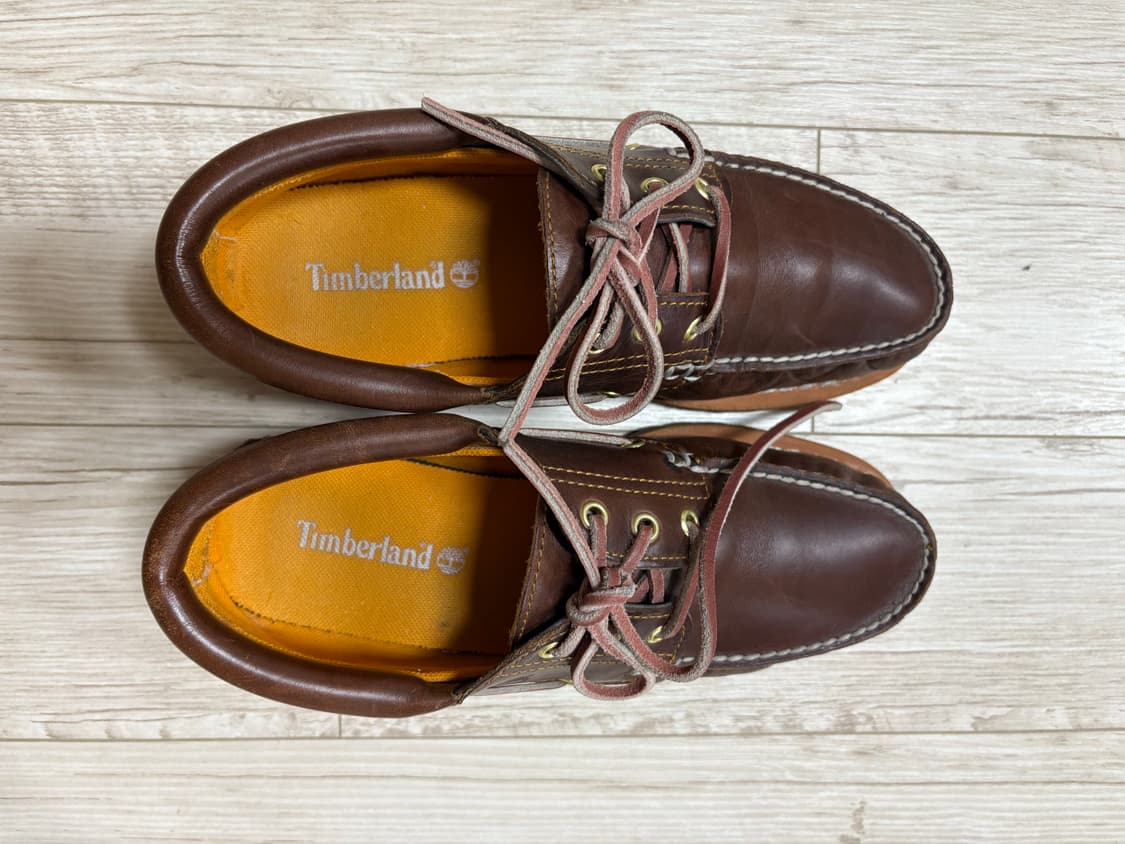 팀버랜드 3아이 보트슈즈 브라운 260 상품이미지4