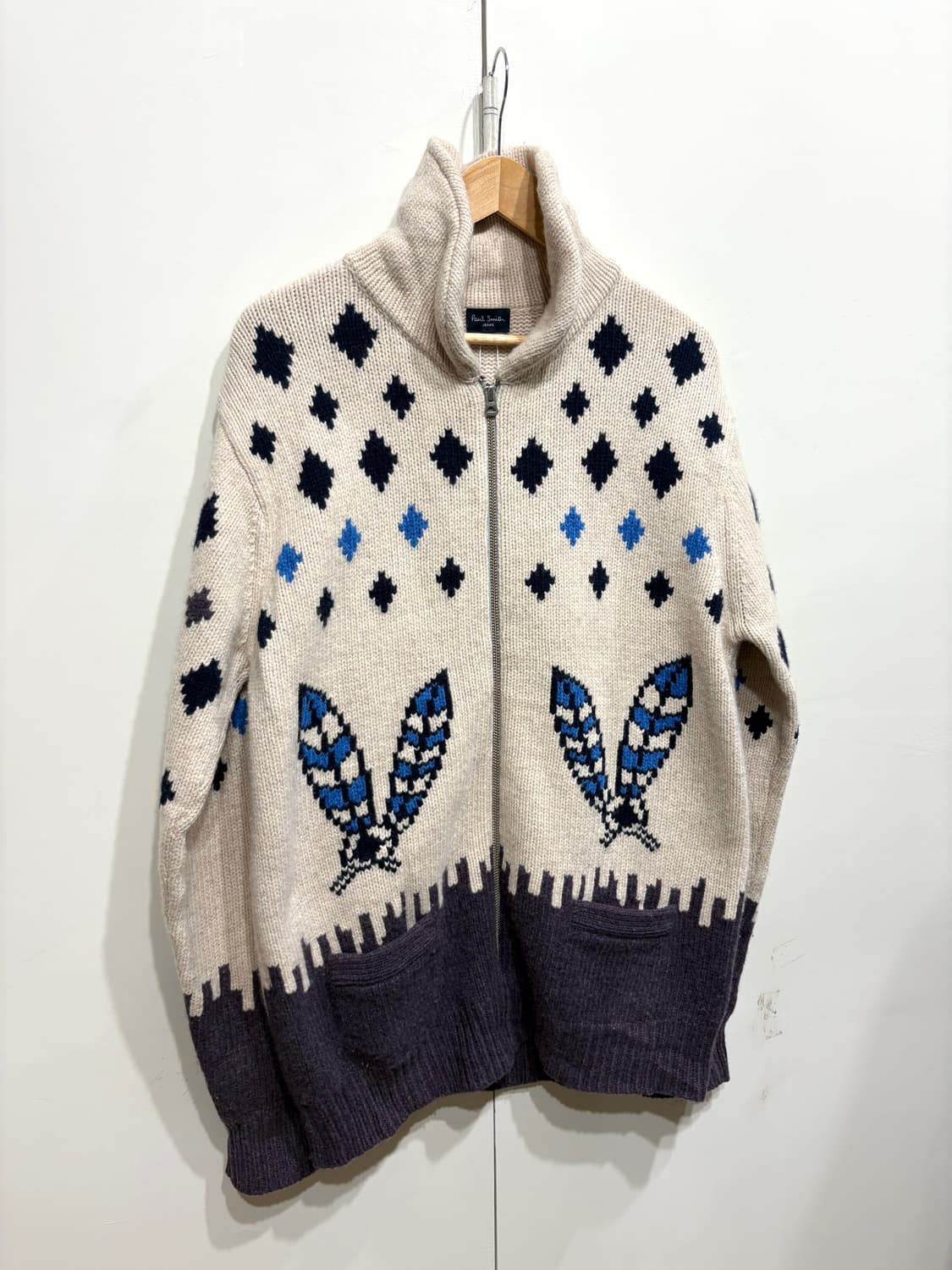 폴 스미스 울 니트 집업  상품이미지2