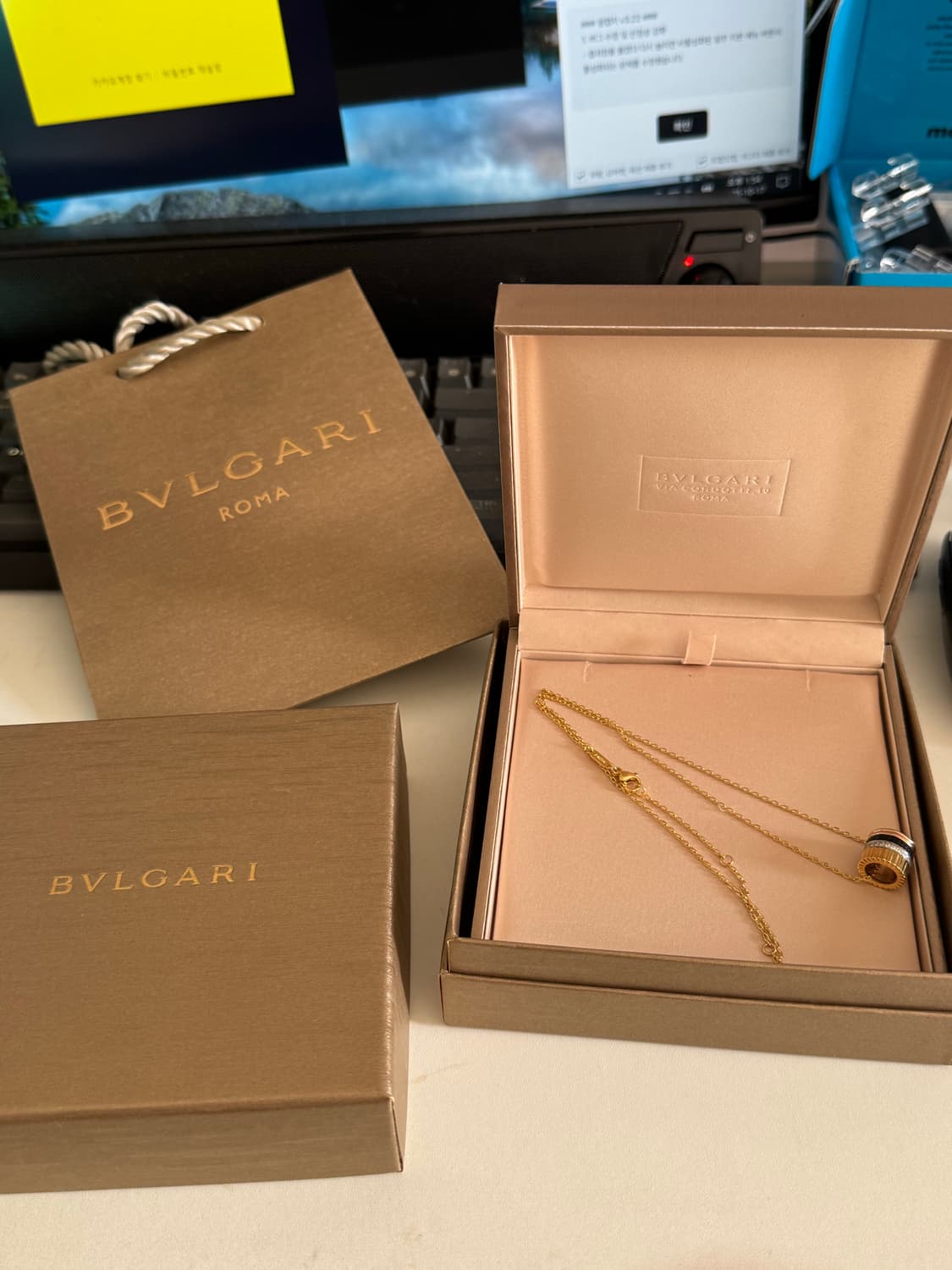 반클리프 아펠 목걸이+부쉐론 콰트로 목걸이 일괄 상품이미지3