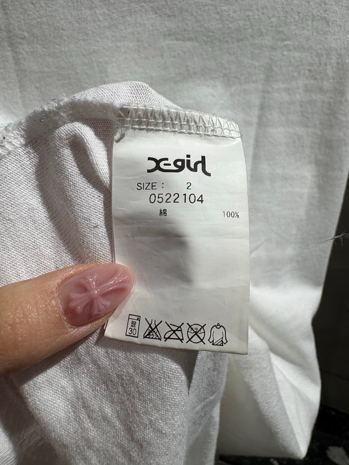 X-girl 프린팅 티셔츠 상품이미지6
