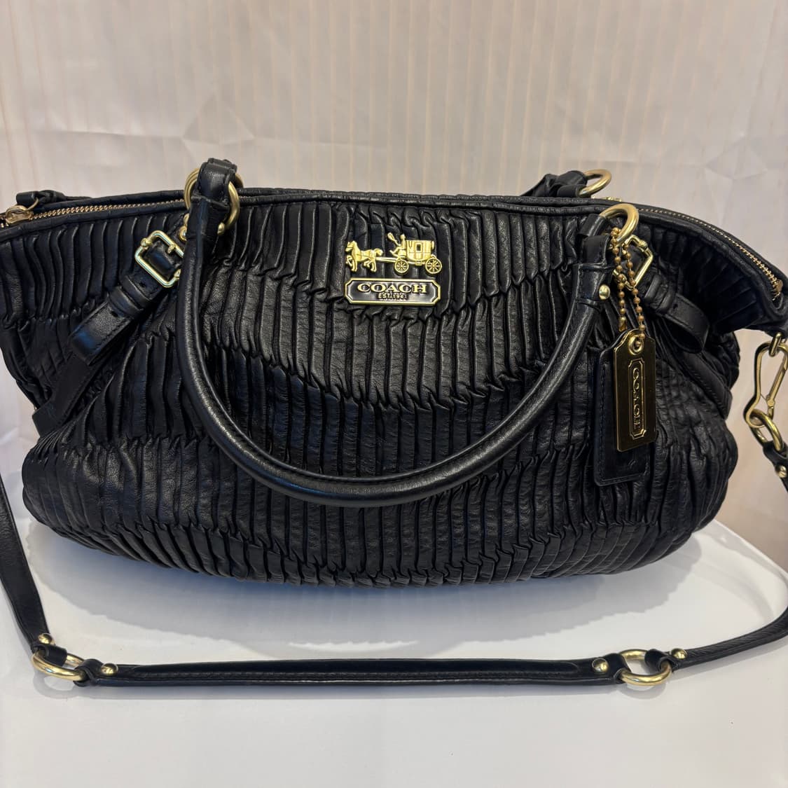 정품 코치 투웨이 토트백 숄더백     상품이미지2