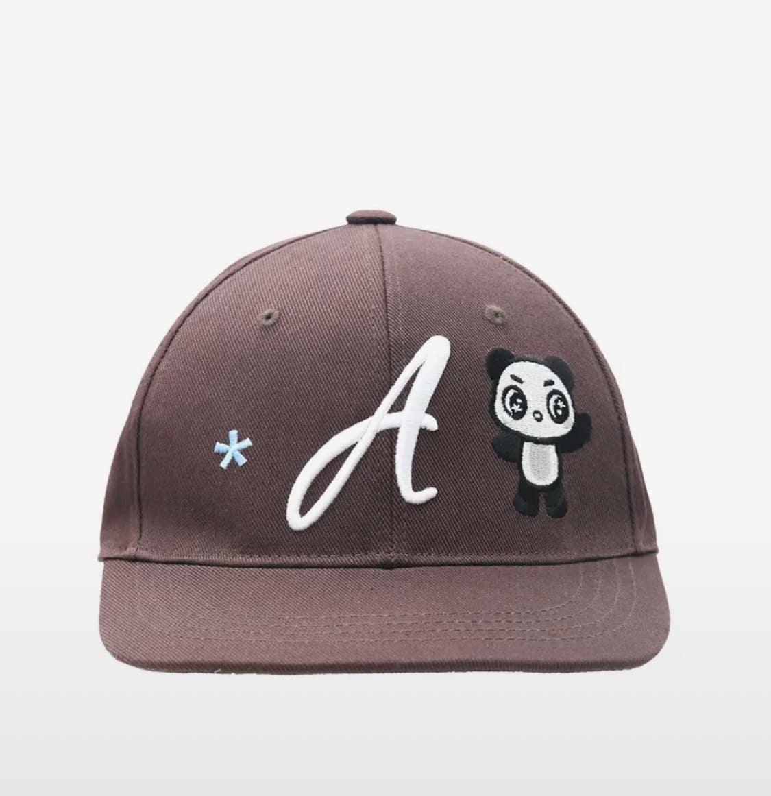 더뮤지엄비지터 PANDA EMBROIDERY CAP (BROWN) 상품이미지2