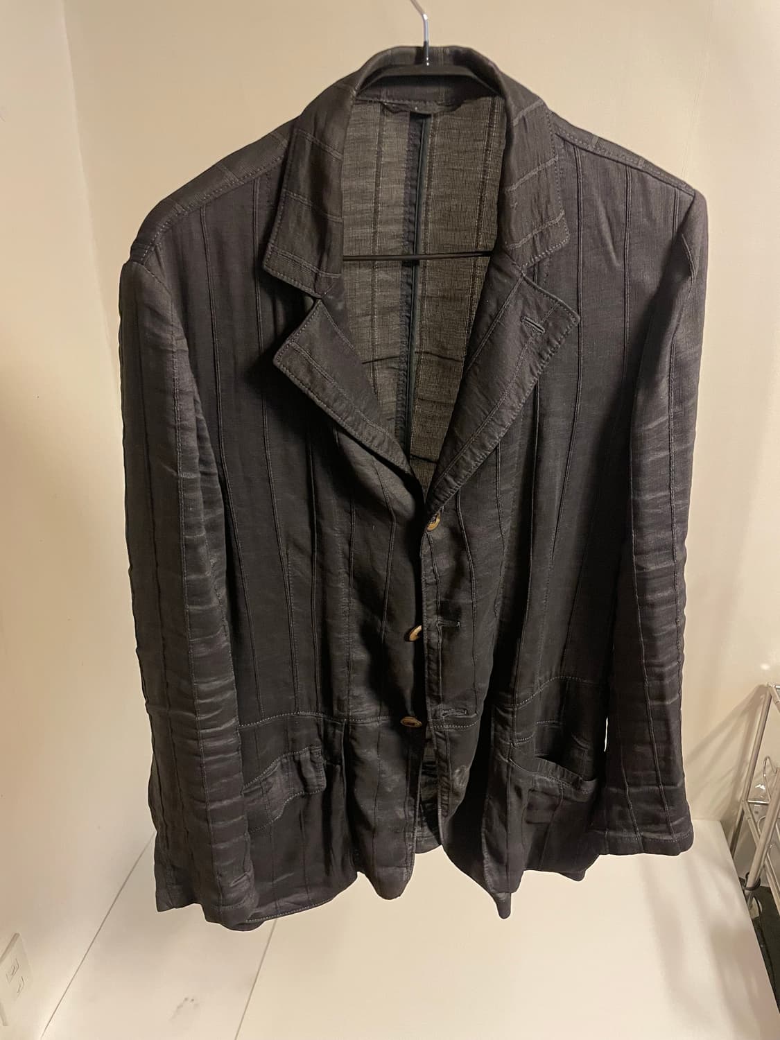 GIORGIO ARMANI 아티잔 린넨 블레이저 상품이미지3