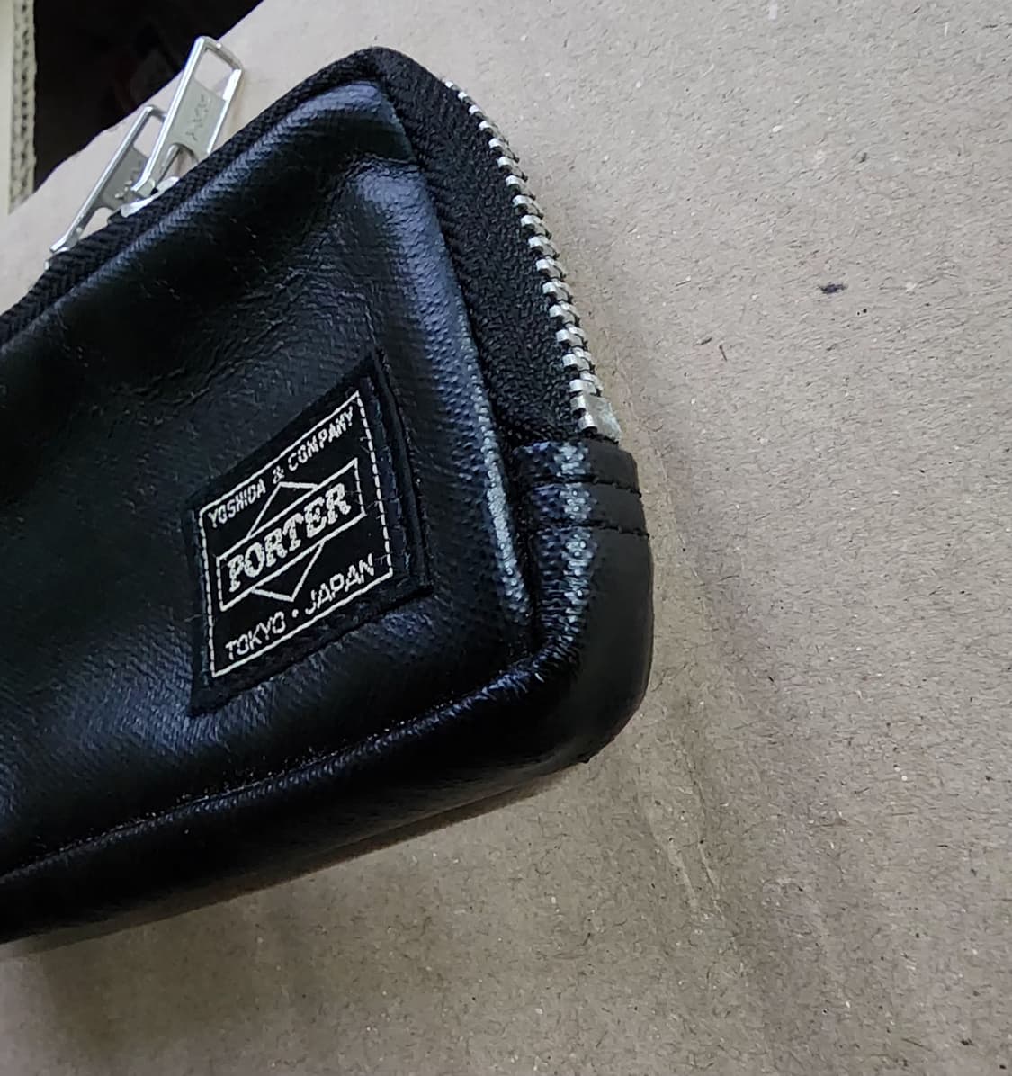 요시다포터 프리스타일 멀티코인 케이스 블랙 상품이미지2