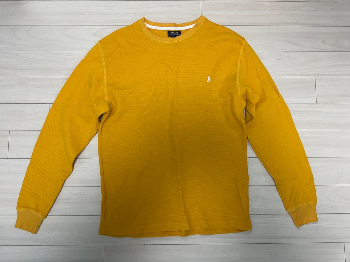 폴로 와플 긴팔티 팝니다! 상품이미지1