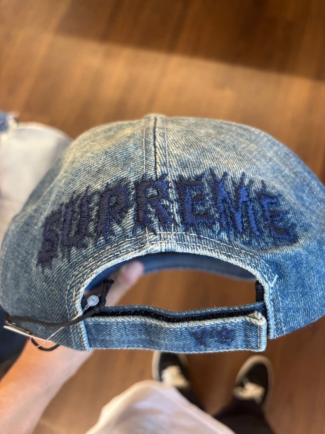 Yojhi yamamoto x supreme denim ballcap 상품이미지2