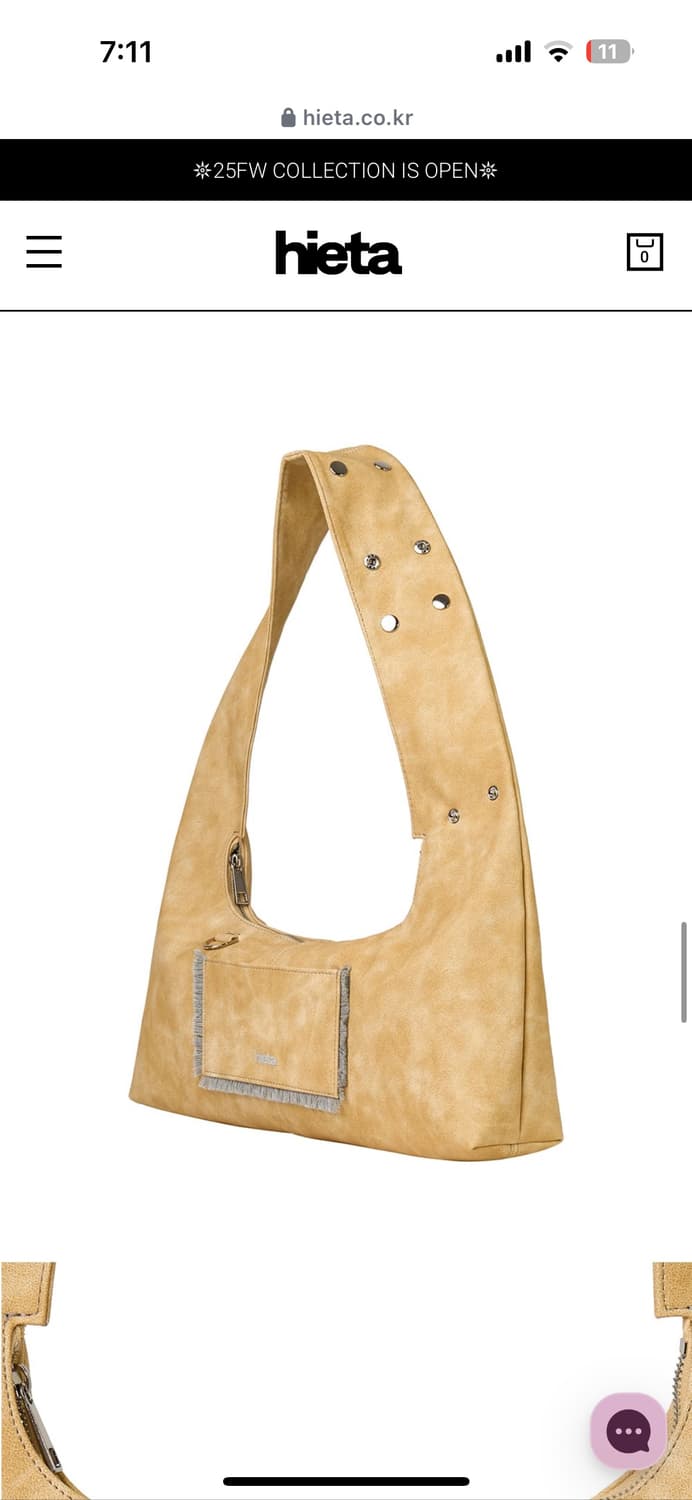 히에타 티나 버터 숄더백 상품이미지2