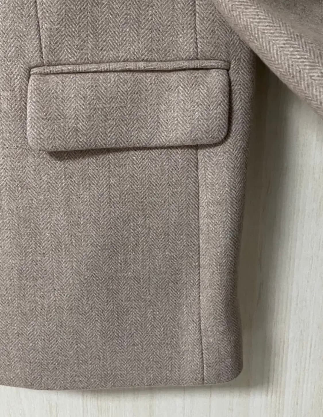 [아바몰리] 헤링본 자켓 상품이미지5