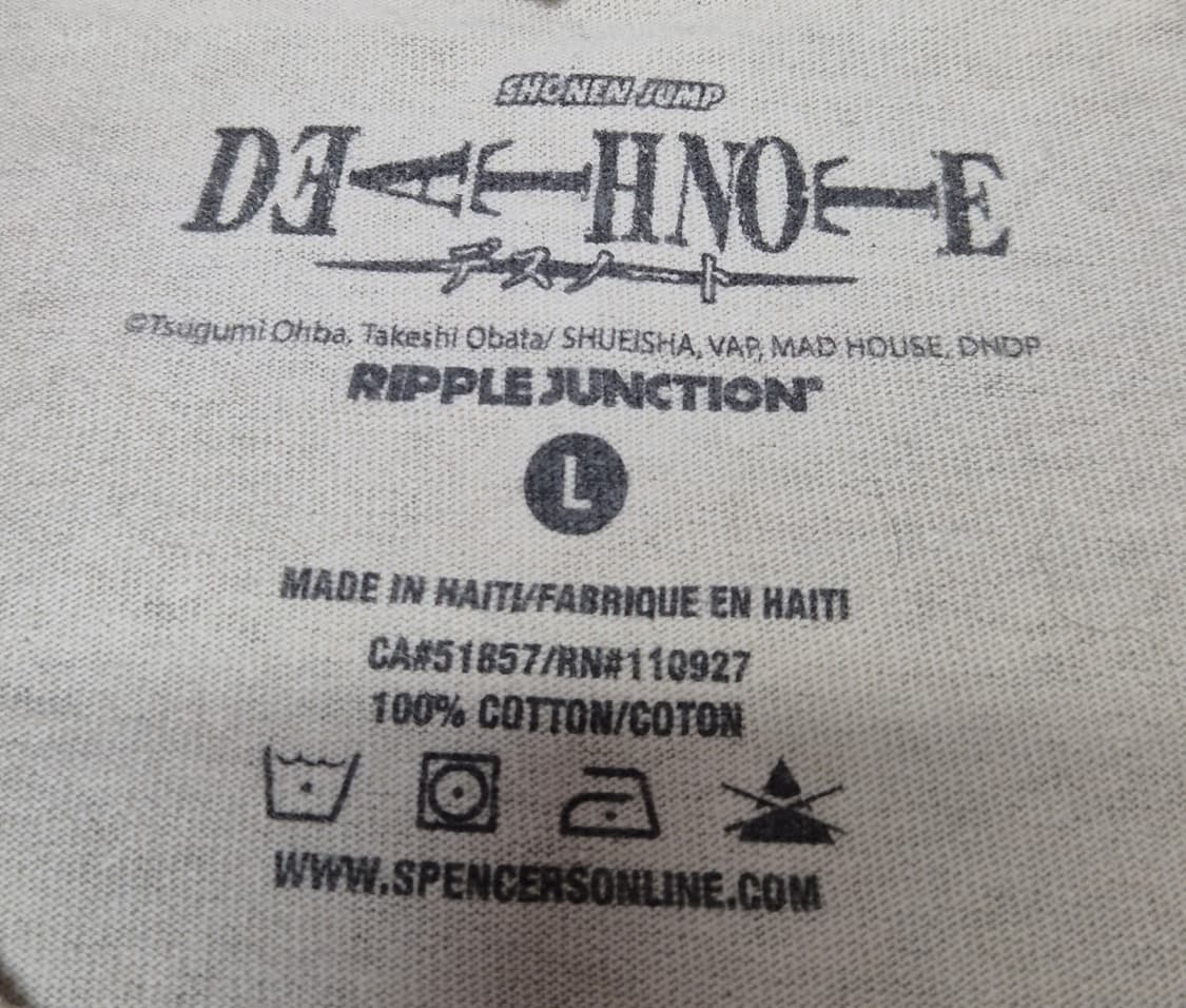 
[L] 데스노트 오피셜 티셔츠 -234 상품이미지3