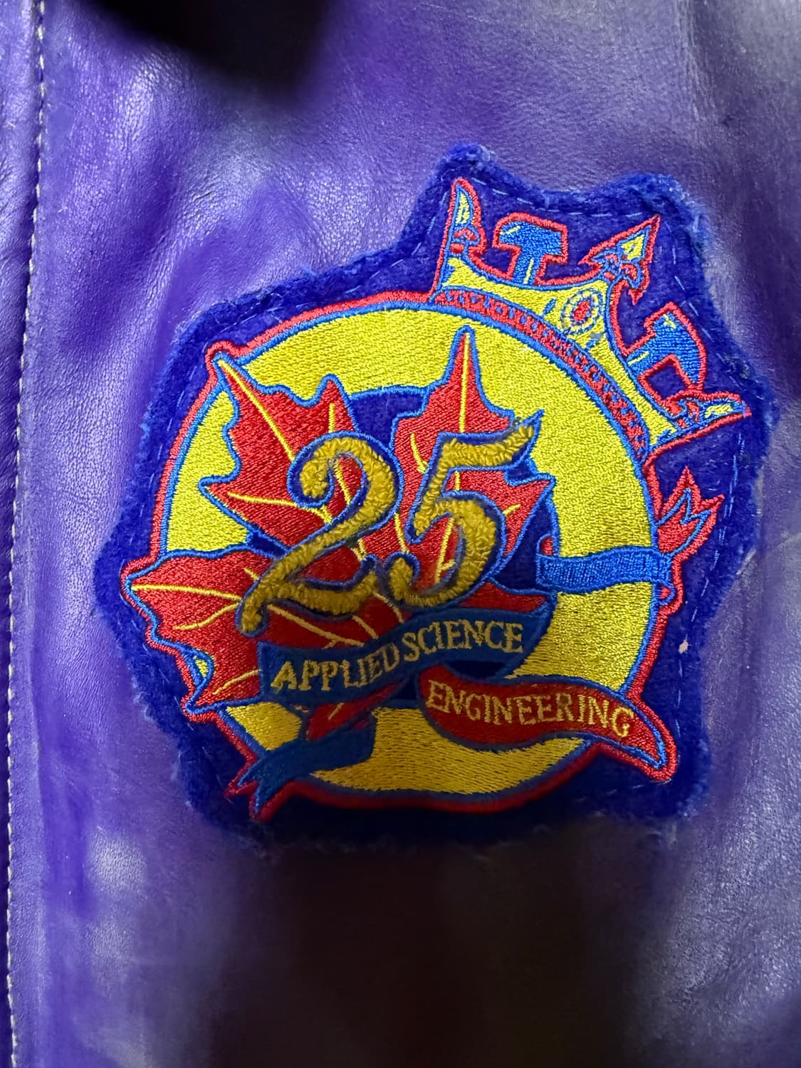 카우레더 퍼플 자켓 상품이미지3