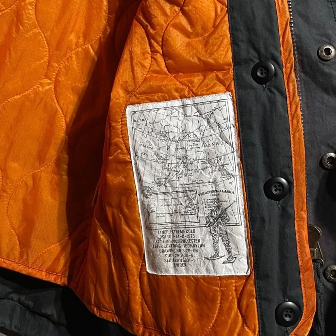 아비렉스 m65 필드자켓 상품이미지3