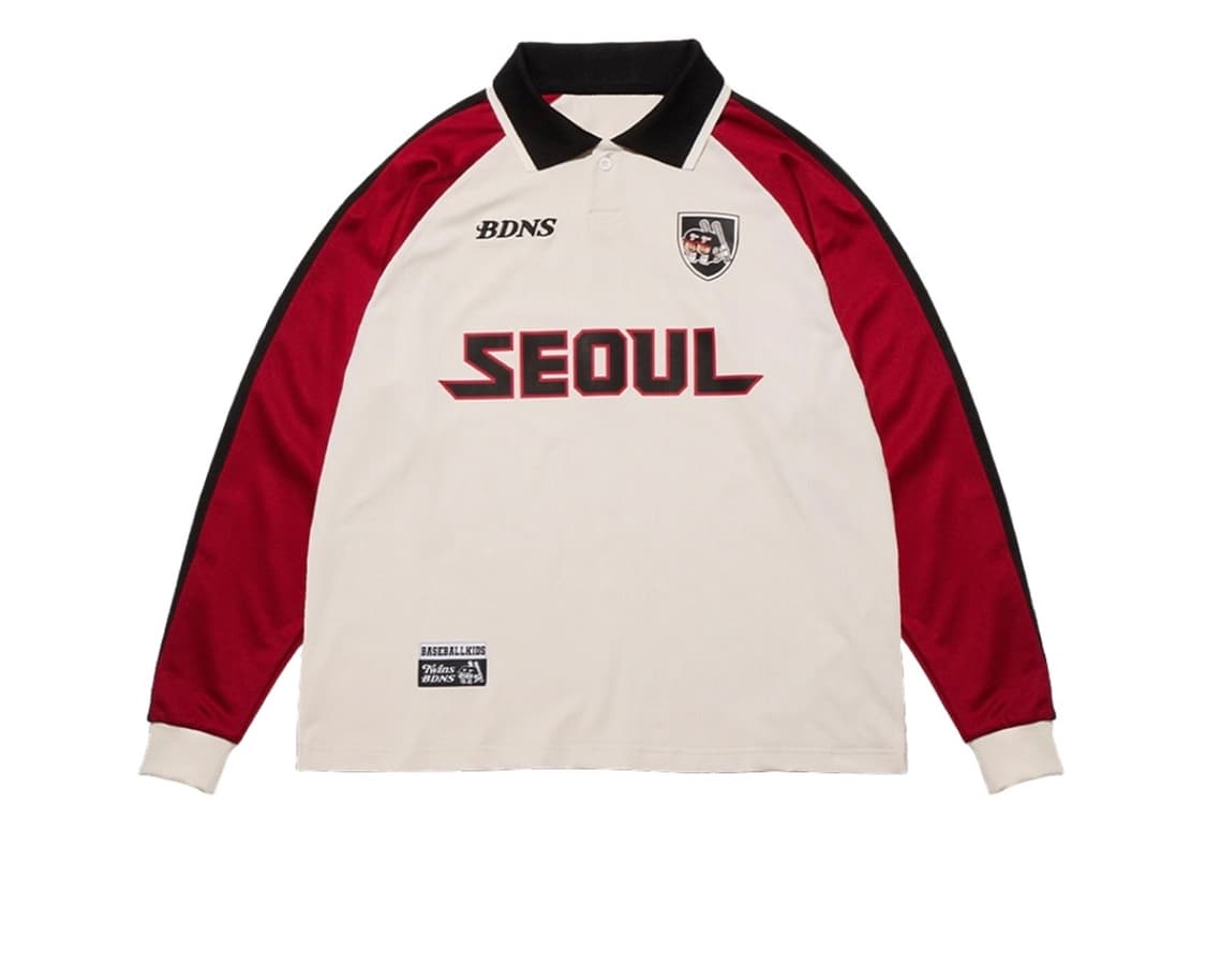 빠더너스 LG 트윈스 엘지트윈스 서울 롱슬리브 져지 레드 상품이미지1