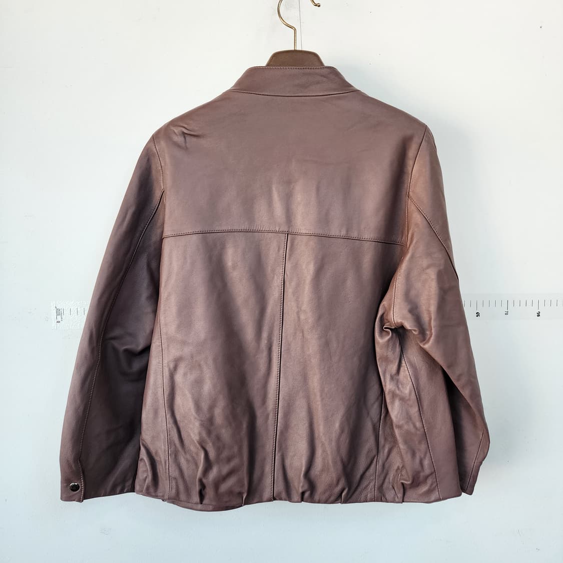 카시바디 브라운 양가죽 점퍼 상품이미지3