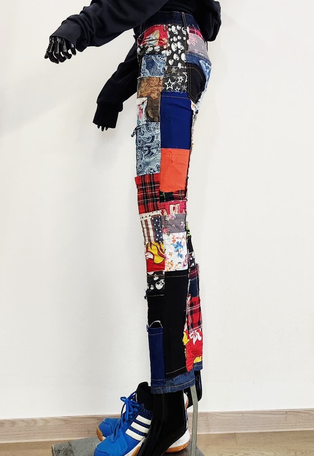 패치 데님 바지 상품이미지2