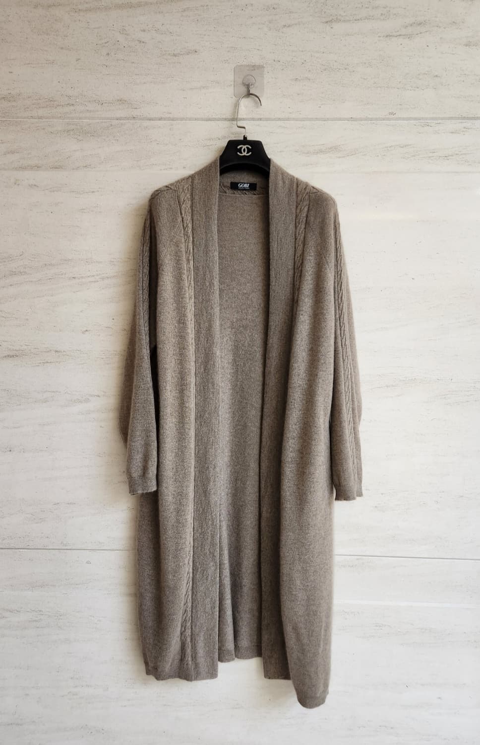 고비 몽골리안 캐시미어100 롱가디건 M사이즈 상품이미지2