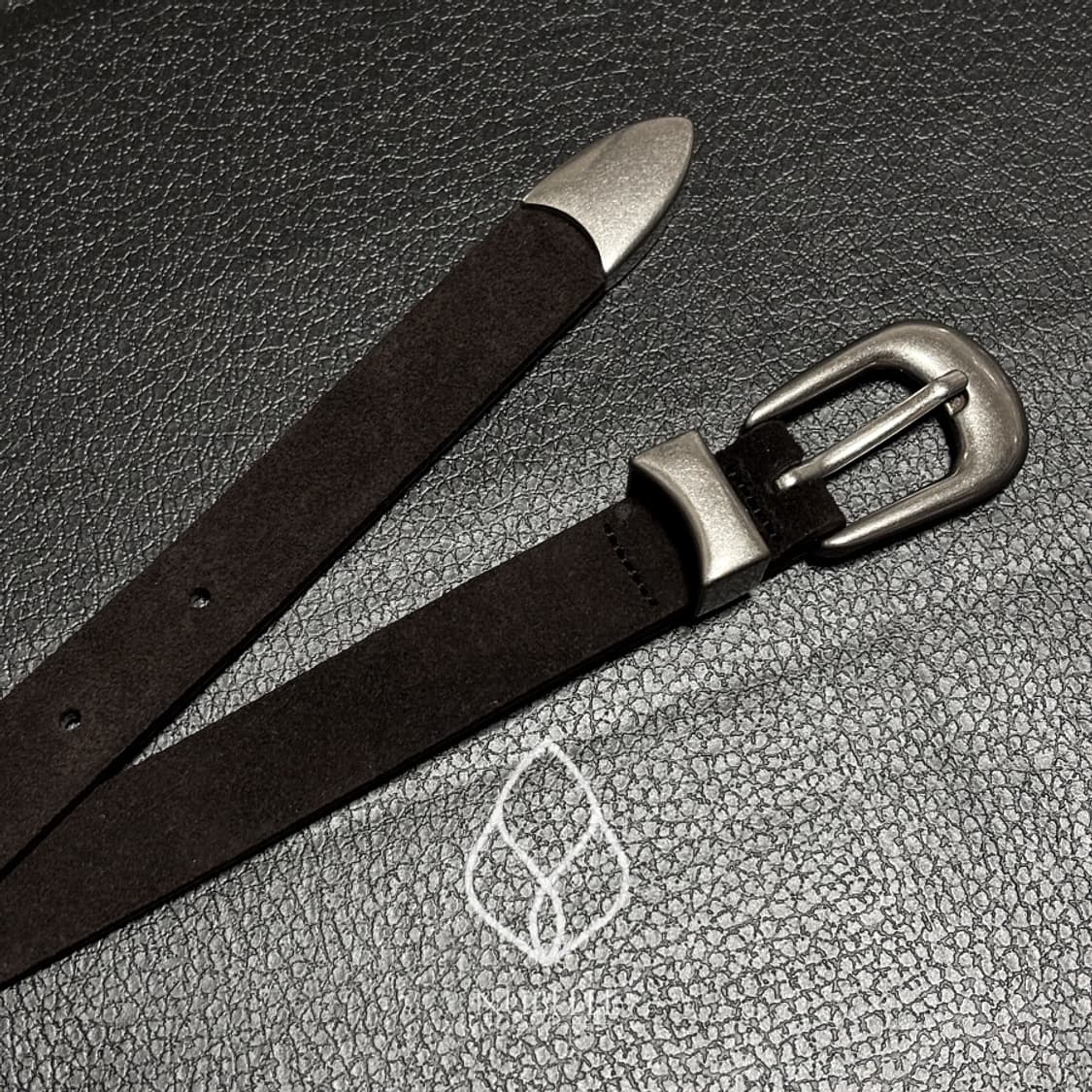 🌗 Suede western belt / 스웨이드 소가죽 벨트 상품이미지6