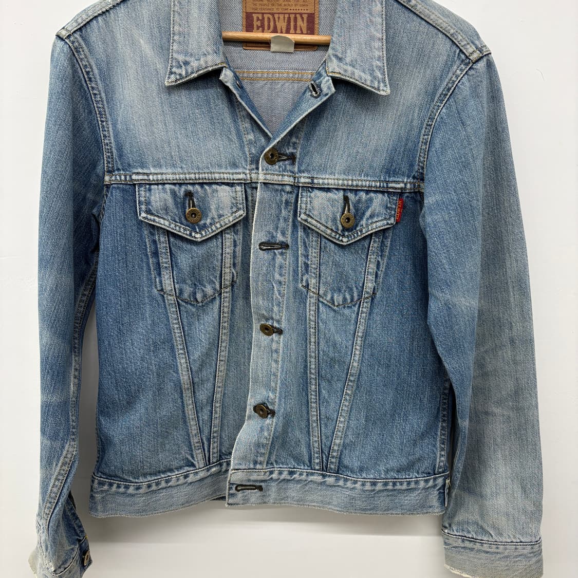 에드윈 데님 청자켓 남성 M 상품이미지2