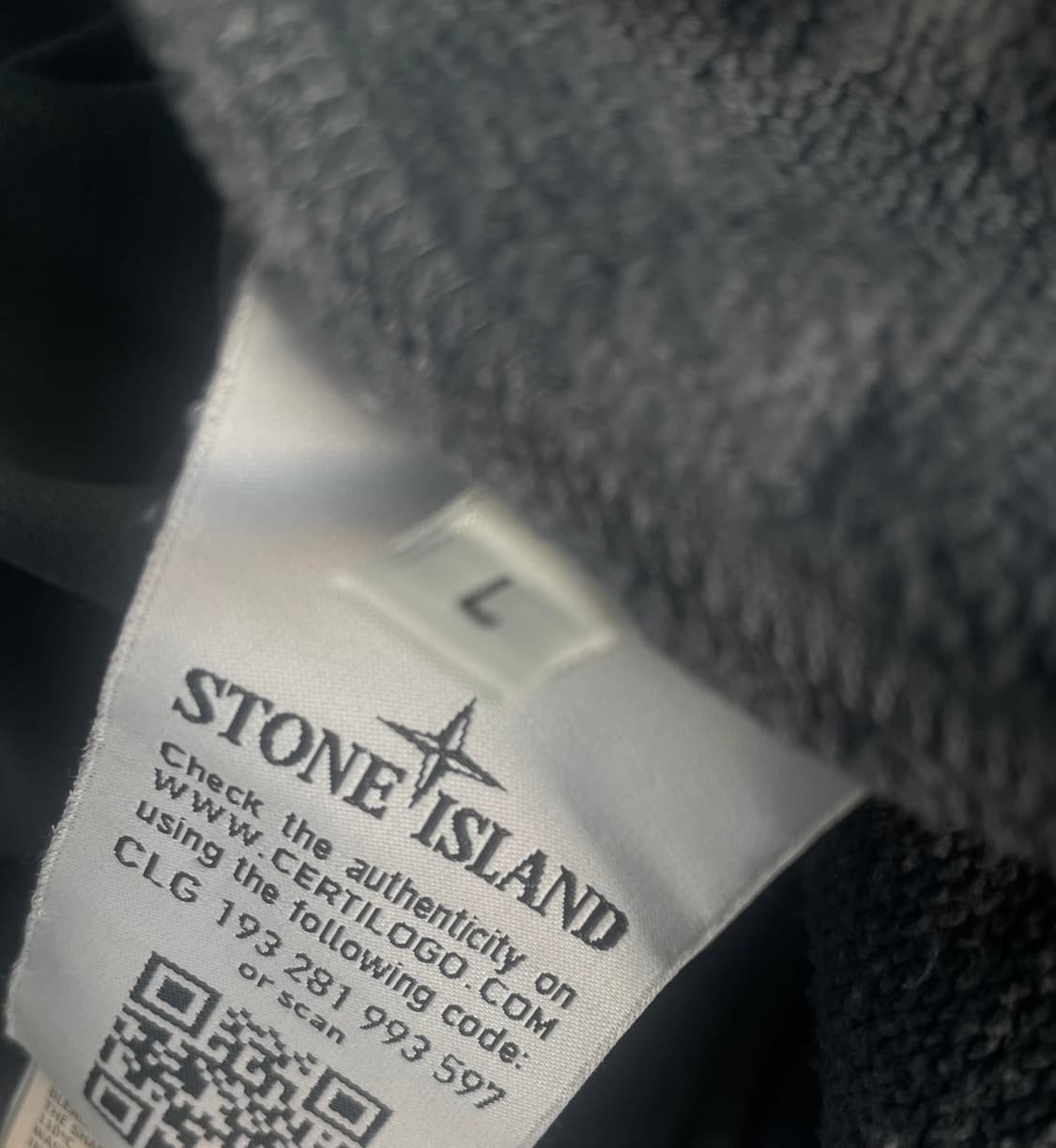 [L] 스톤 아일랜드 자수 와펜 맨투맨 상품이미지8