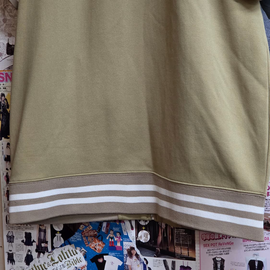 JPN 비원소울 올드스쿨 배색 반팔져지 상품이미지6