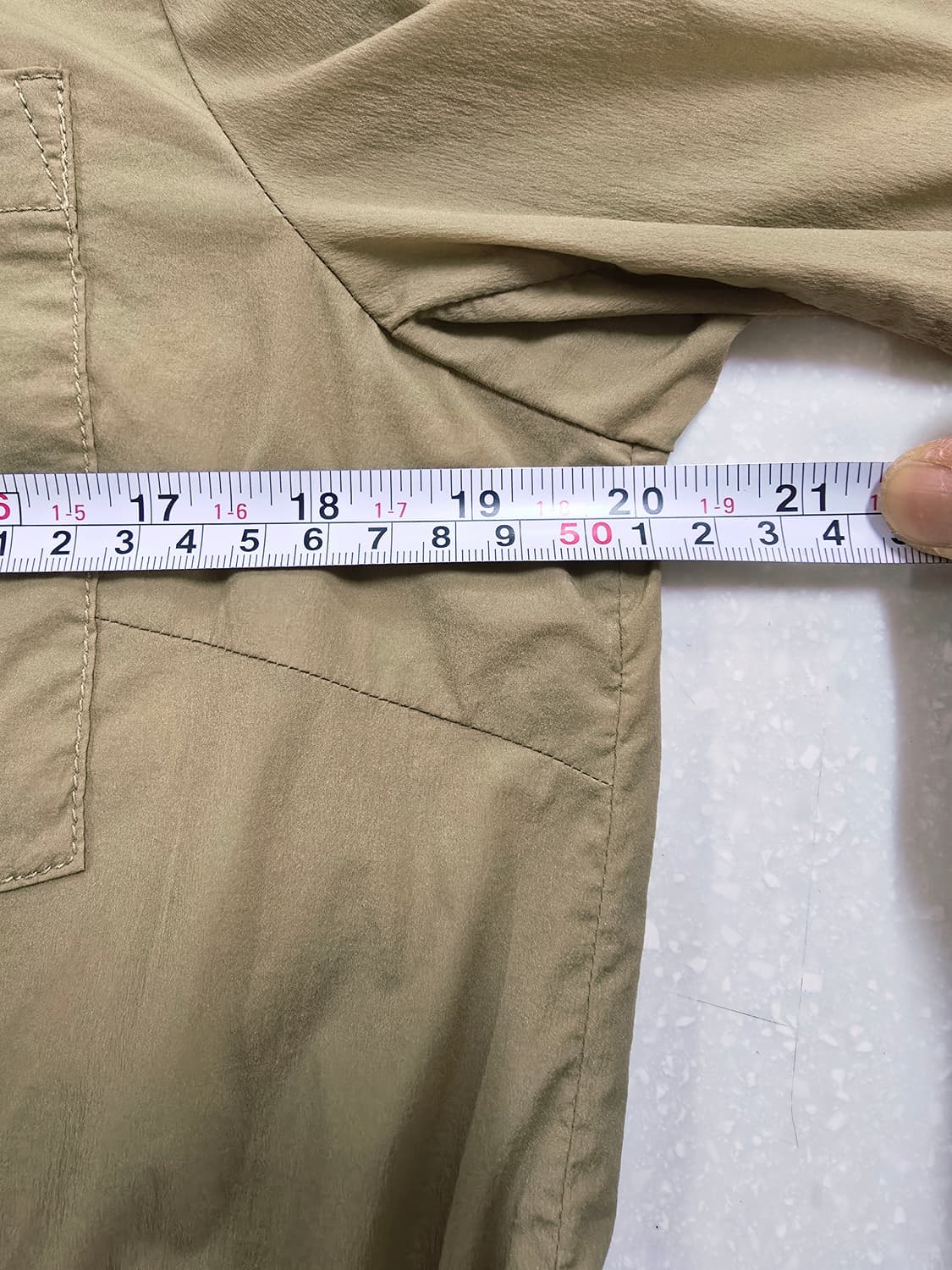 크로커다일레이디 야상형 바스락  자켓95 상품이미지7