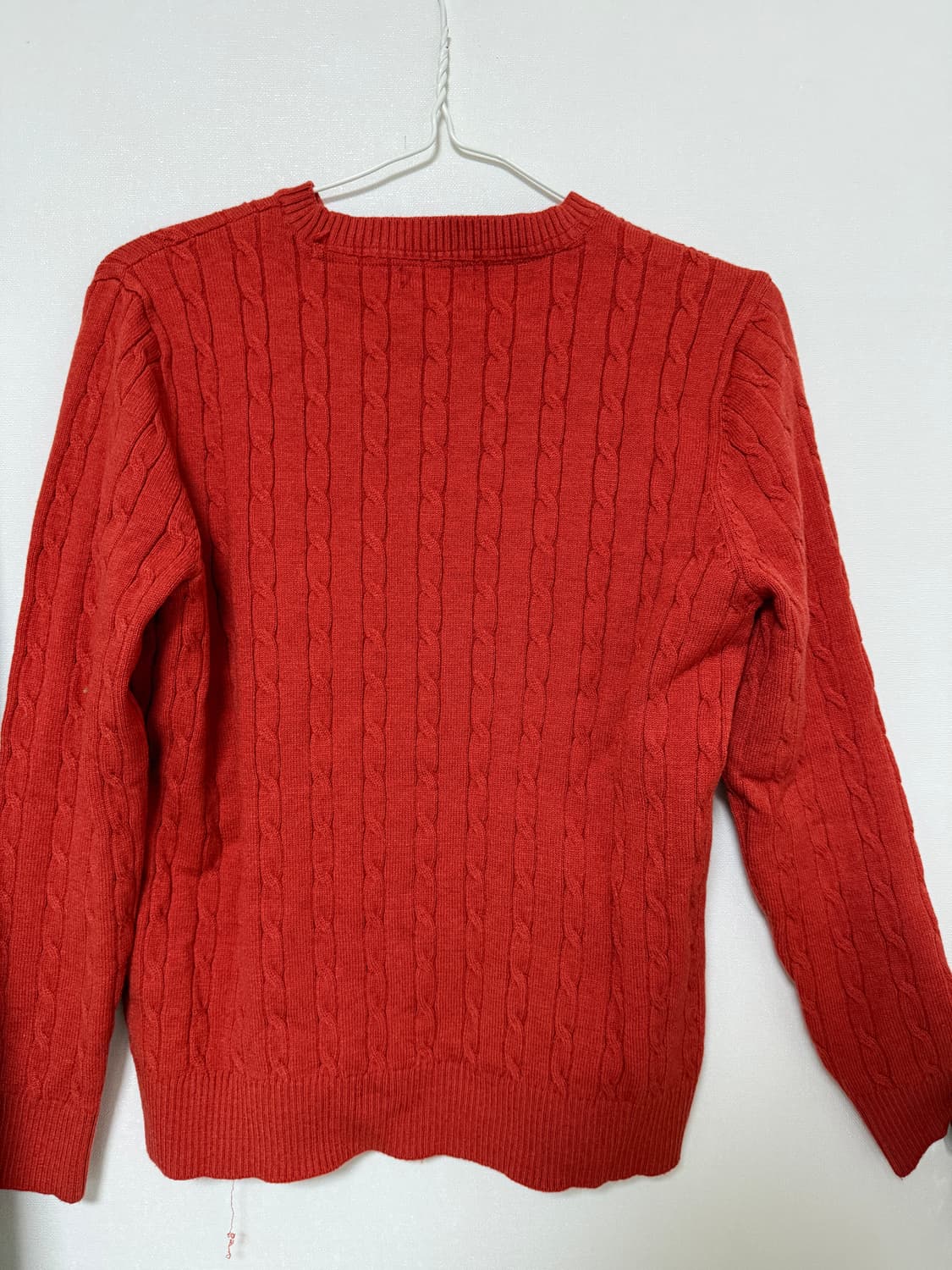 beverly hills 폴로 클럽 오렌지 니트 상품이미지3