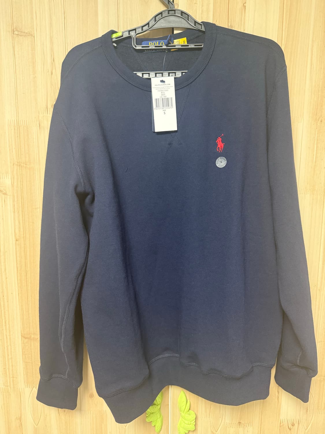 폴로 기모 맨투맨 s  상품이미지1