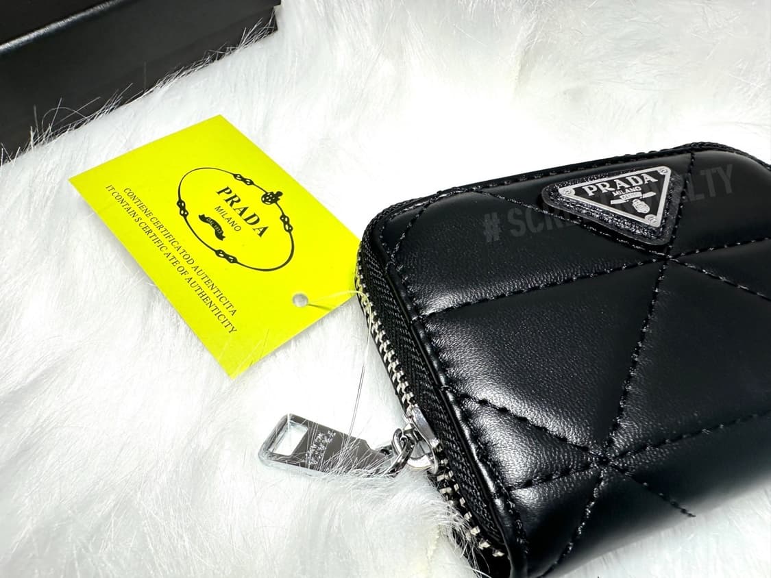 프라다 뷰티 램스킨 카드지갑 풀박스 상품이미지5