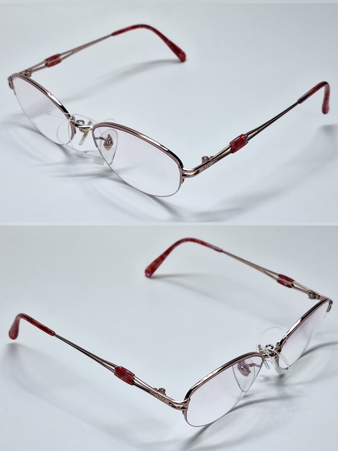 입생로랑 30-0079 순 티타늄 반무테 안경테 명품 일본 제조 수입 상품이미지8