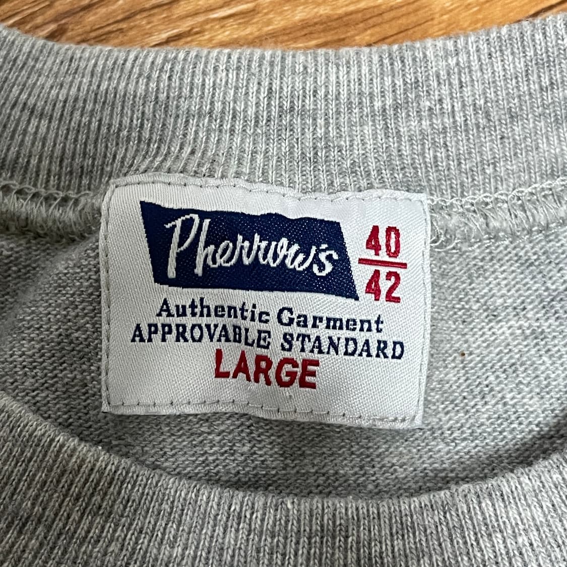 페로우즈 롱슬리브 그레이 L 상품이미지2