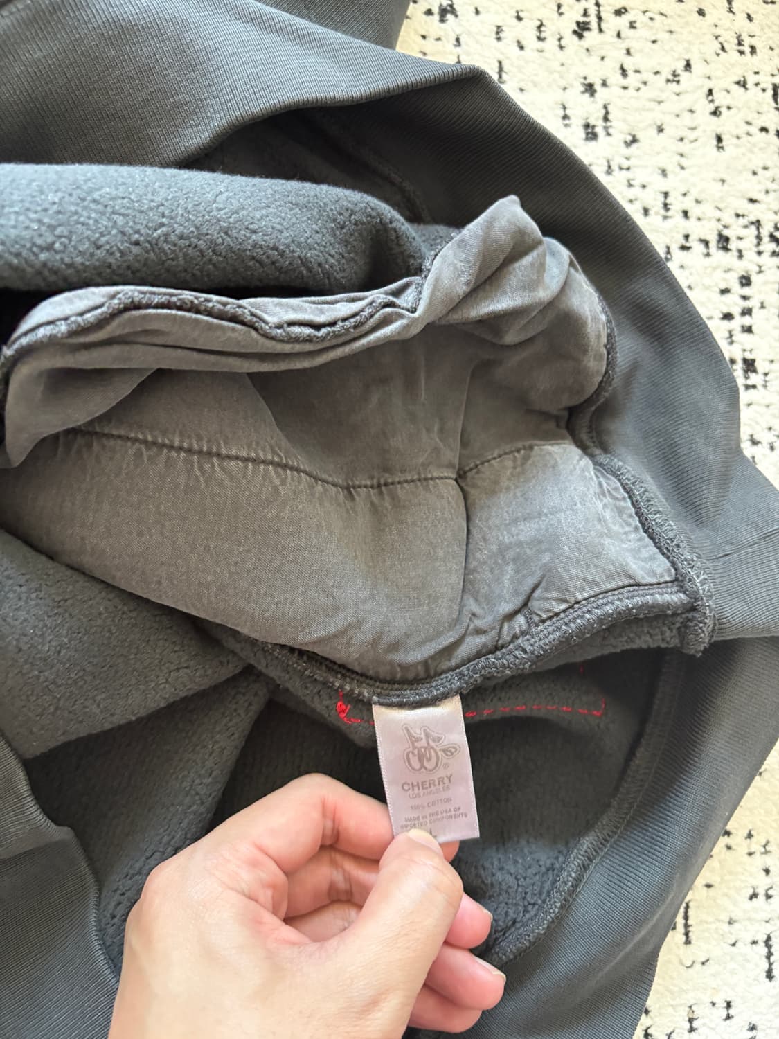 Cherry la 헨리넥 스웻 L 상품이미지4