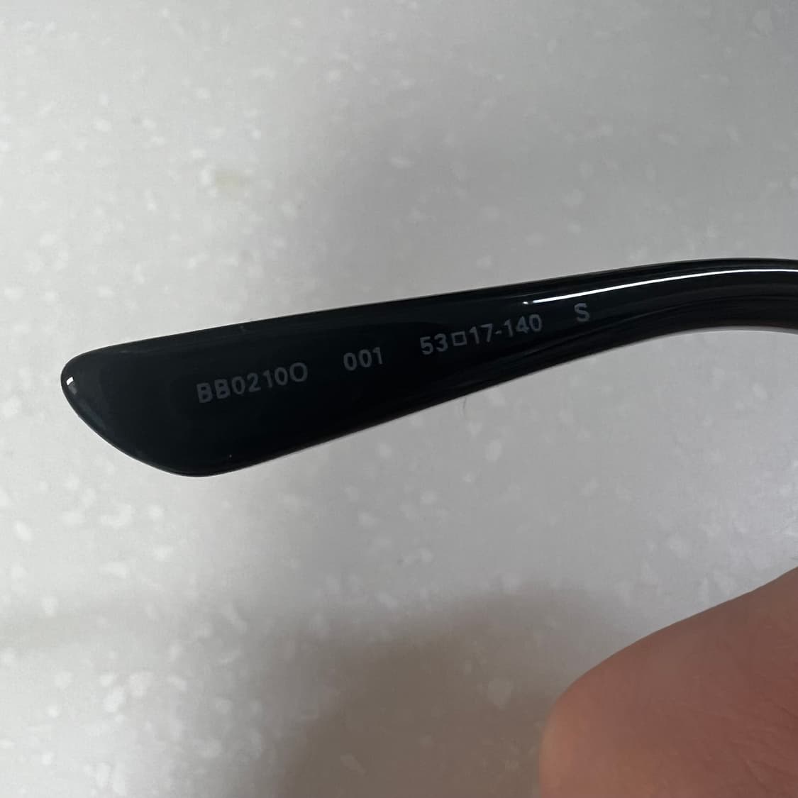 발렌시아가 안경 블랙 BB0210O001 상품이미지5