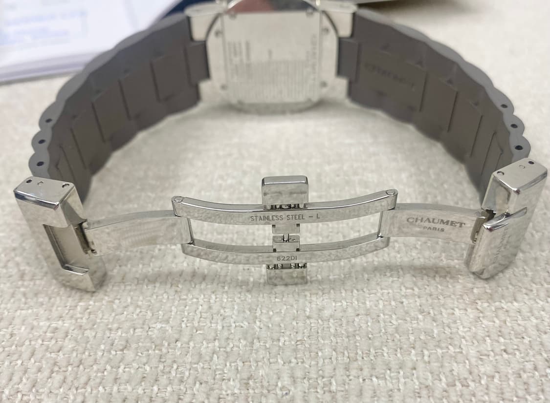쇼메 클래스원 33mm 쿼츠 여성용 622C 그레이 색상 상품이미지10