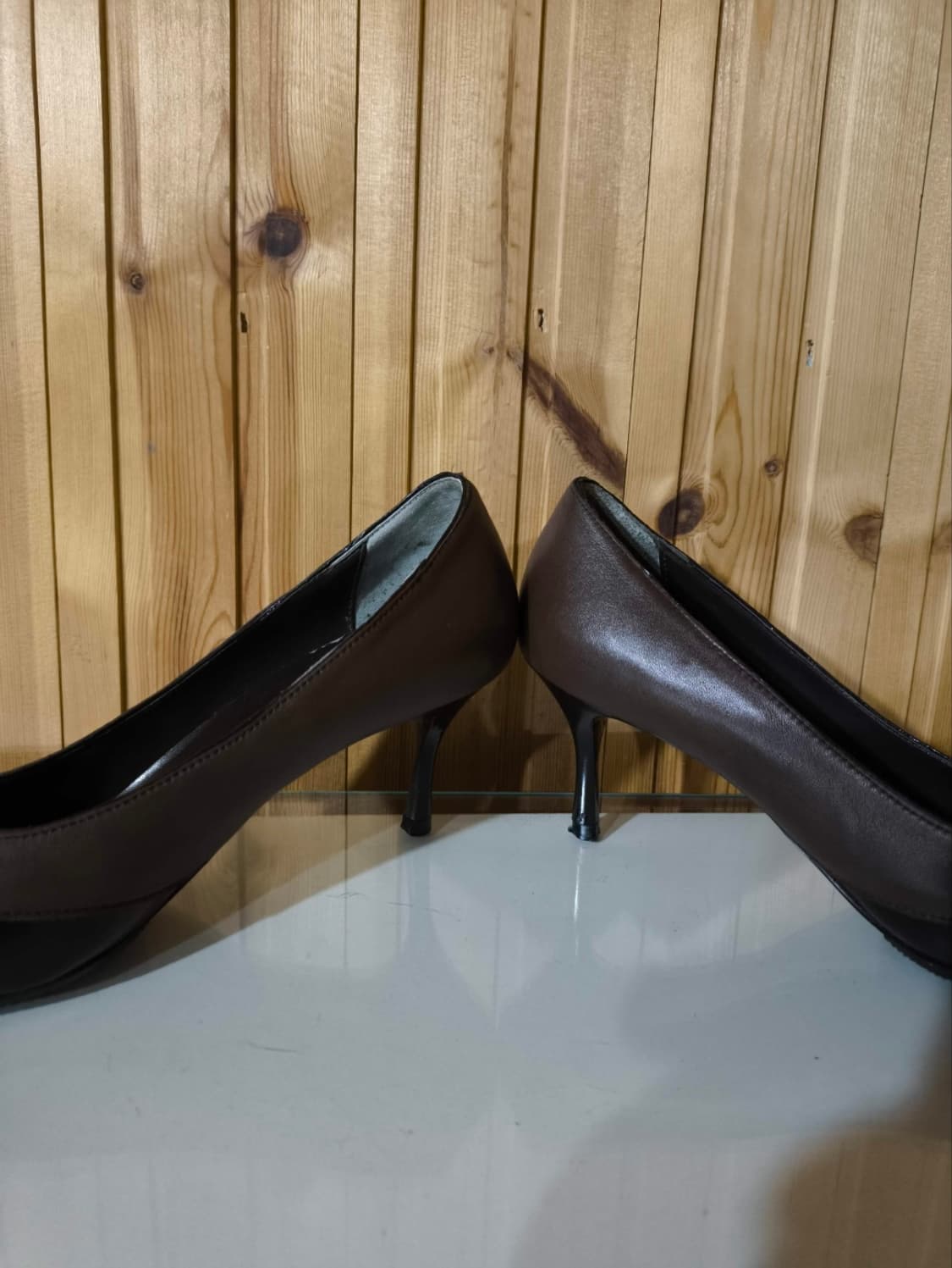 37 240mm 페라가모 리본 구두 힐 7cm  상품이미지6