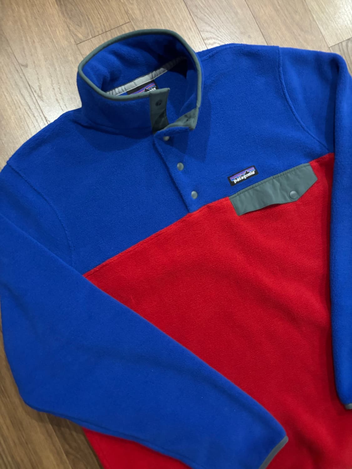 파타고니아 라이트웨이트 신칠라 투어링레드(블루/레드)  L사이즈 상품이미지2