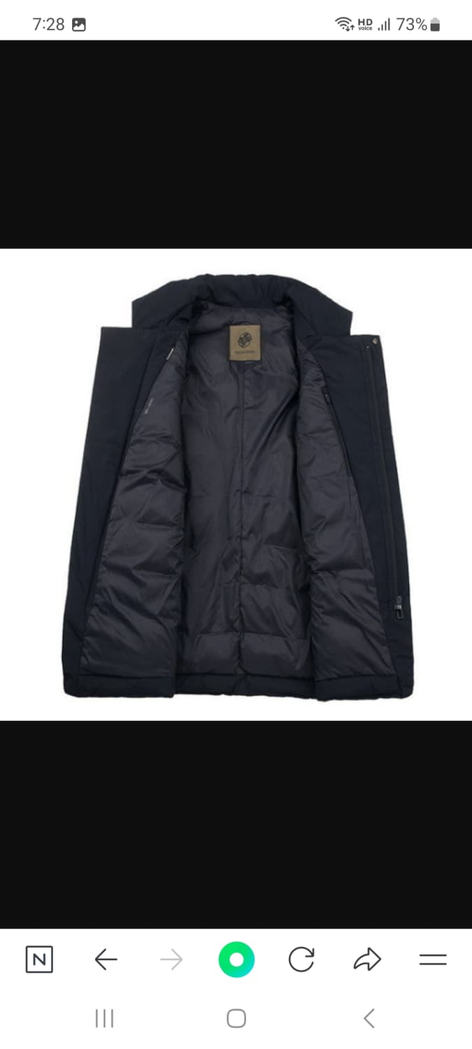 코오롱 경량 구스 다운 자켓 90 상품이미지6