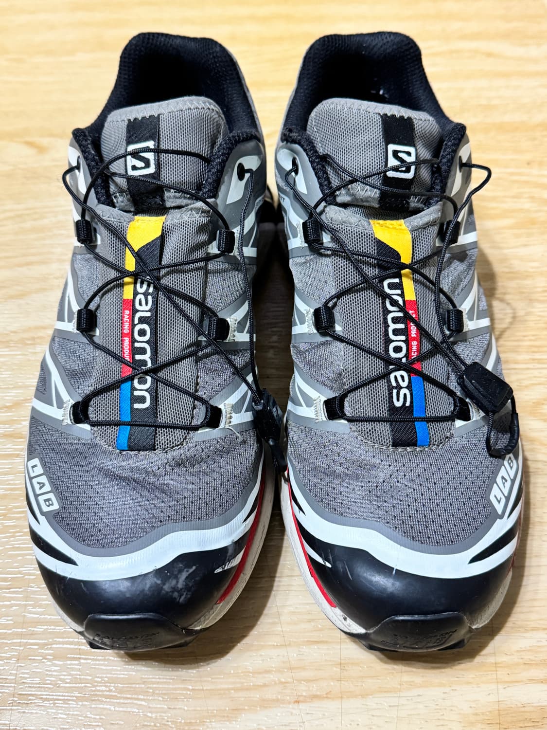 살로몬 XT-6 퓨터 블랙 오로라 레드 (260mm) 상품이미지2