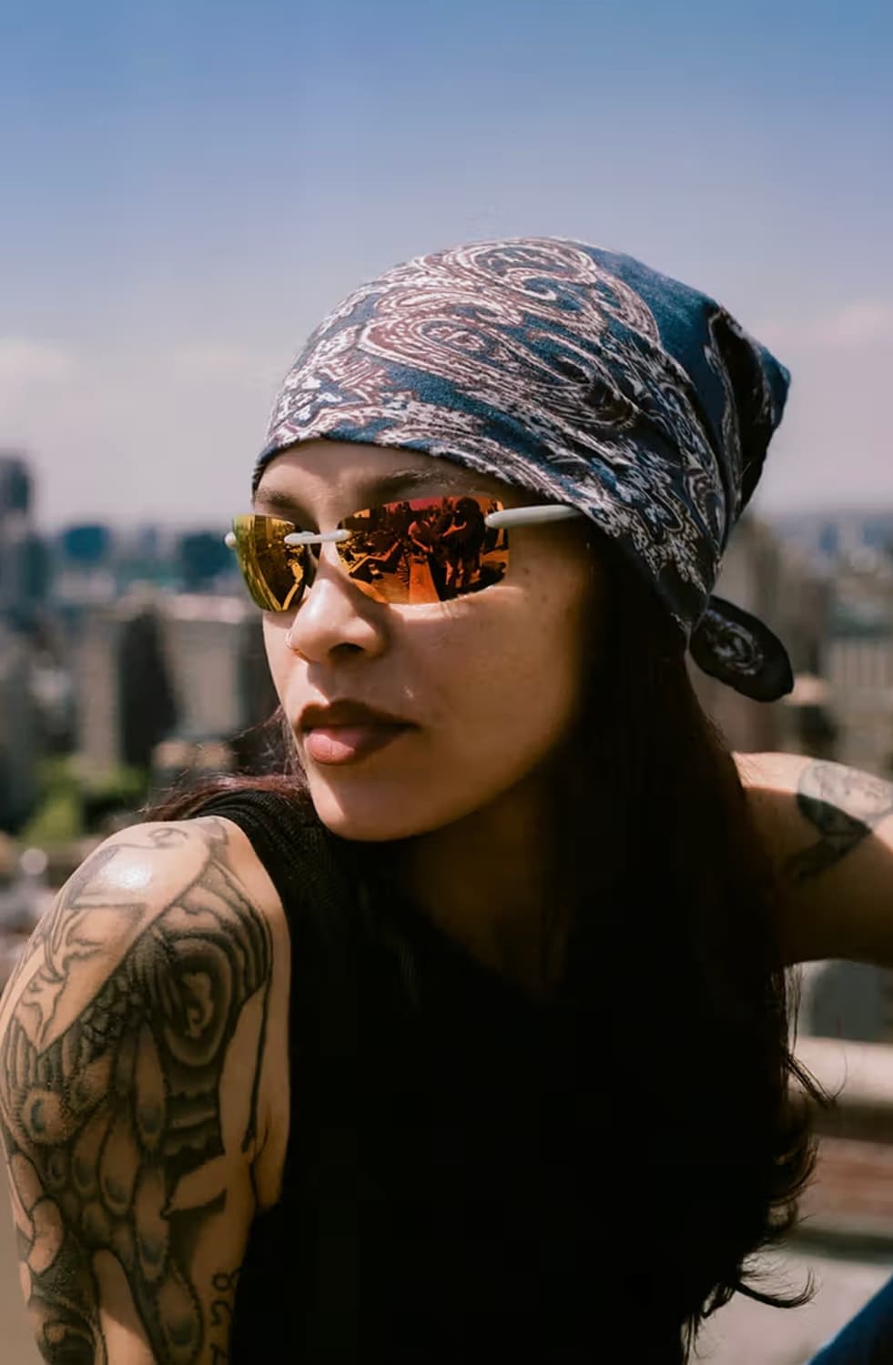 슈프림 퓨즈 선글라스 블랙  상품이미지2