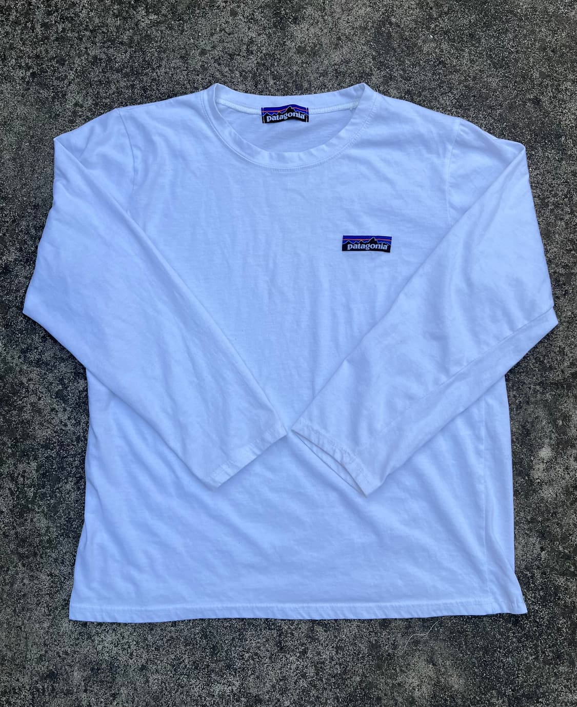 PATAGONIA / 파타고니아 긴팔티 흰색 상품이미지2
