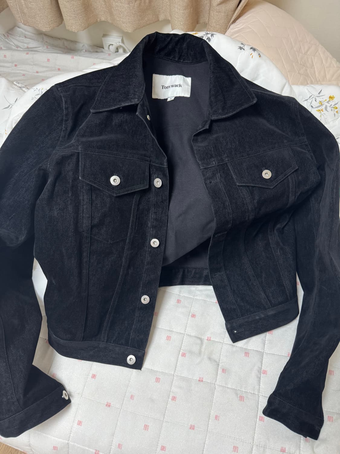 토니웩 벨벳 트러커 자켓 m 상품이미지1