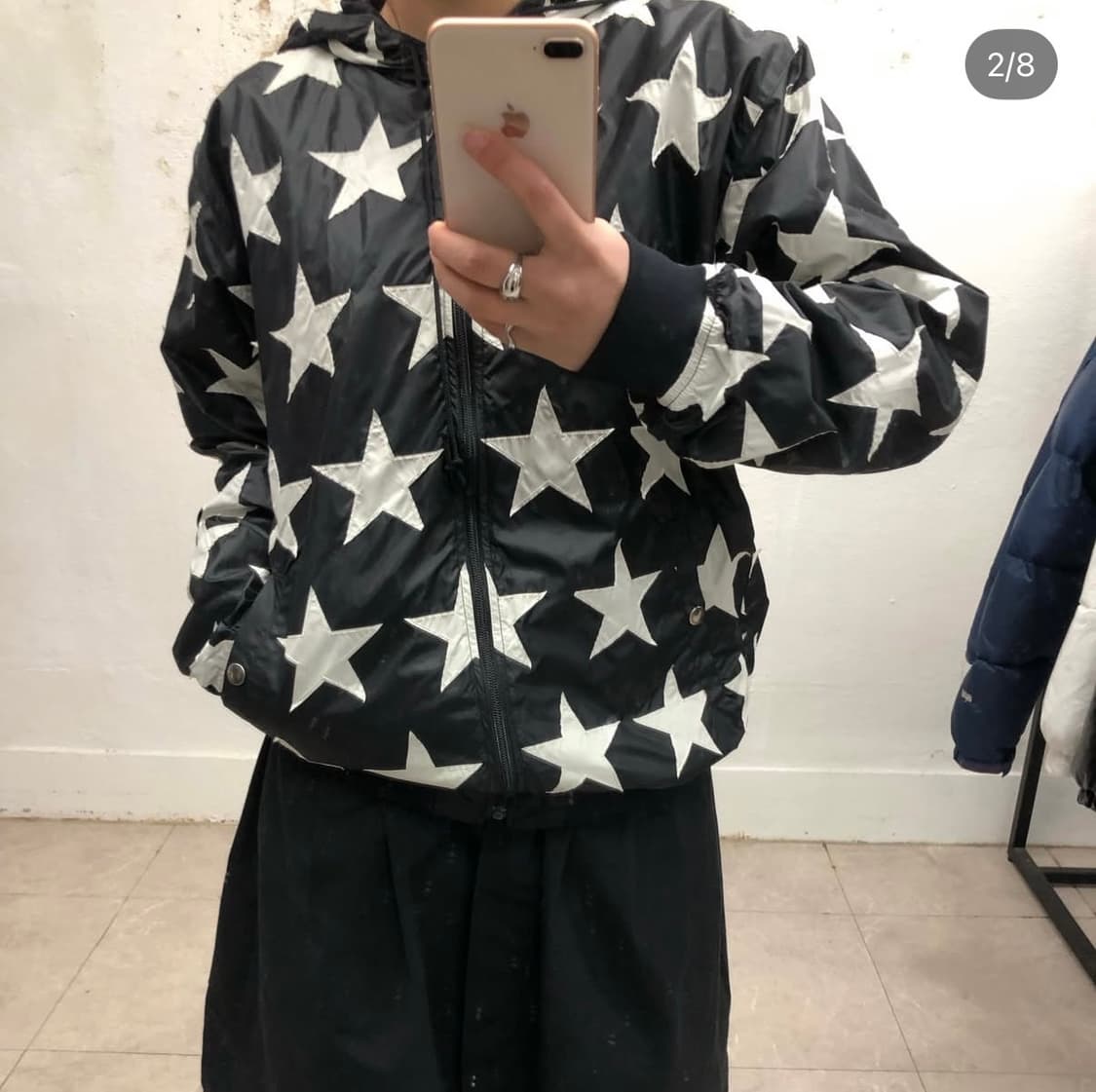 착샷O 와코마리아 리버서블 자켓 상품이미지6