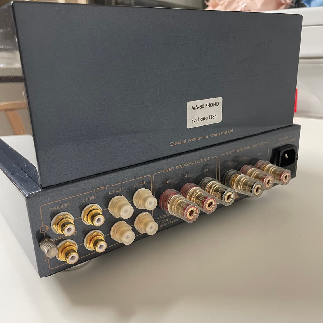 케인(cayin) MA-80 Phono 진공관 앰프 케인코리아 제품 상품이미지5