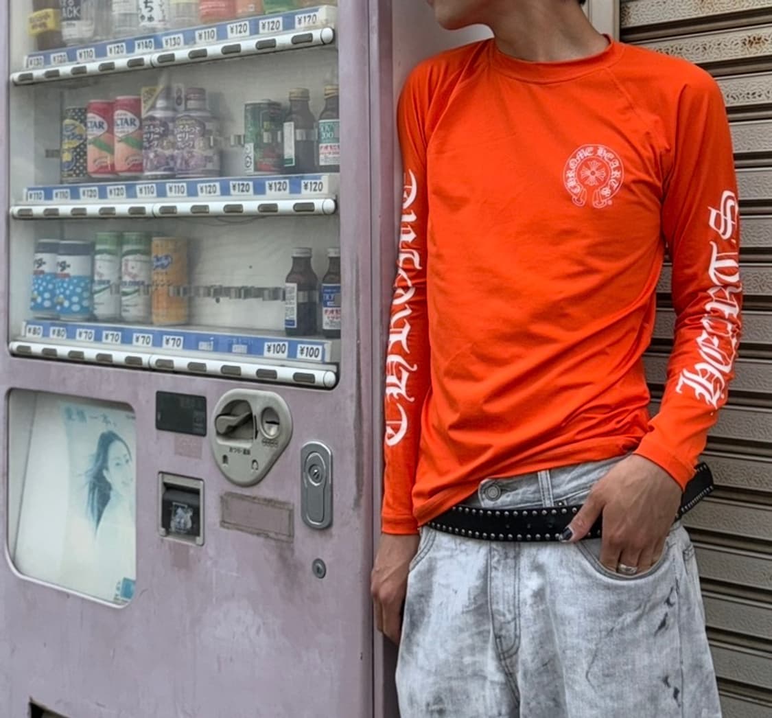 크롬하츠 로고 래쉬가드 상품이미지2