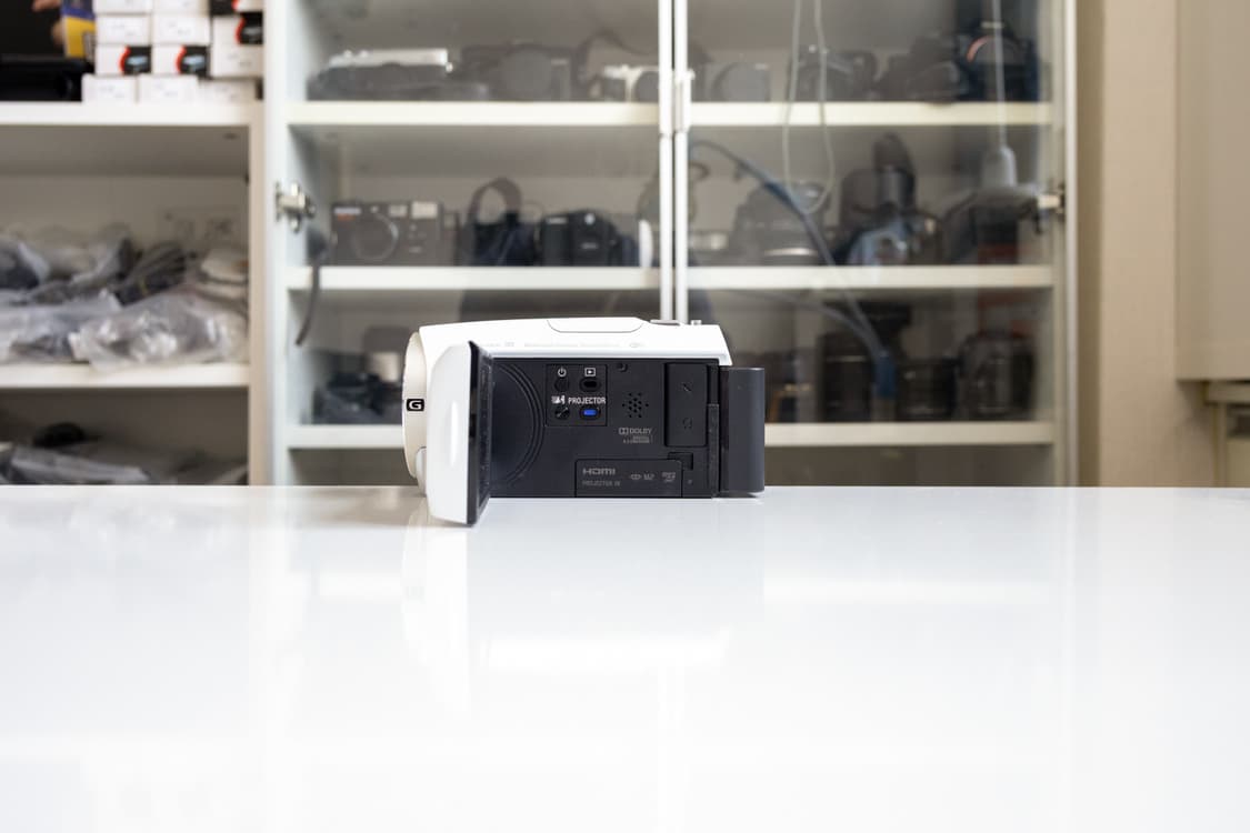 Sony HDR -PJ670 화이트 한글판 / 빈티지 디지털 캠코더  상품이미지7
