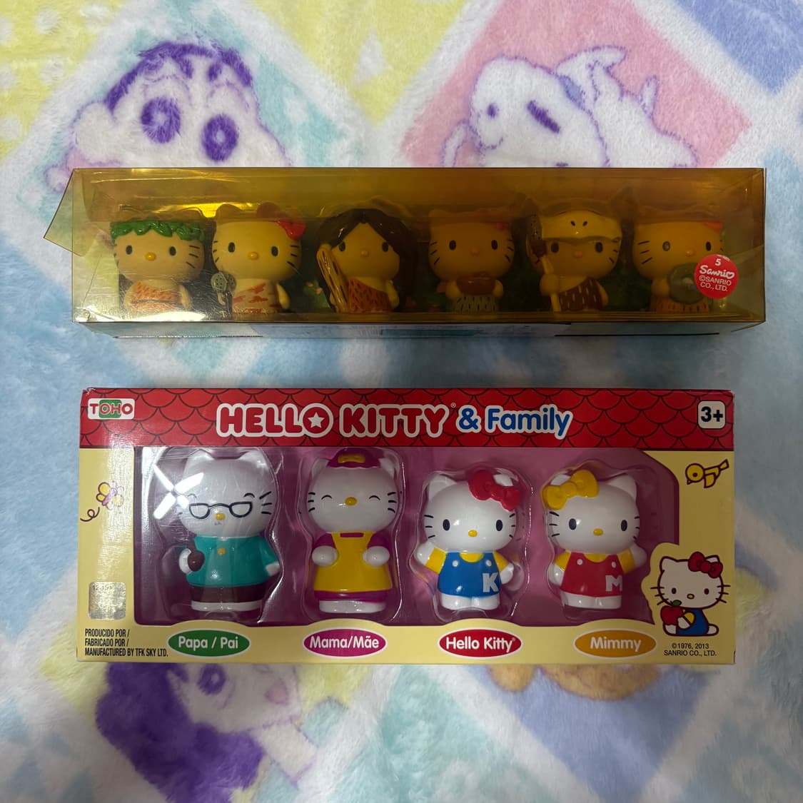 헬로키티 마스코트 피규어 원시인 헬 로 키티 가족 키티 상품이미지1