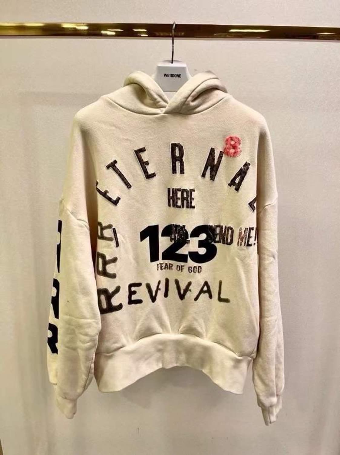 피어오브갓 RRR123 후드 티셔츠 (사이즈 2/3) 상품이미지1