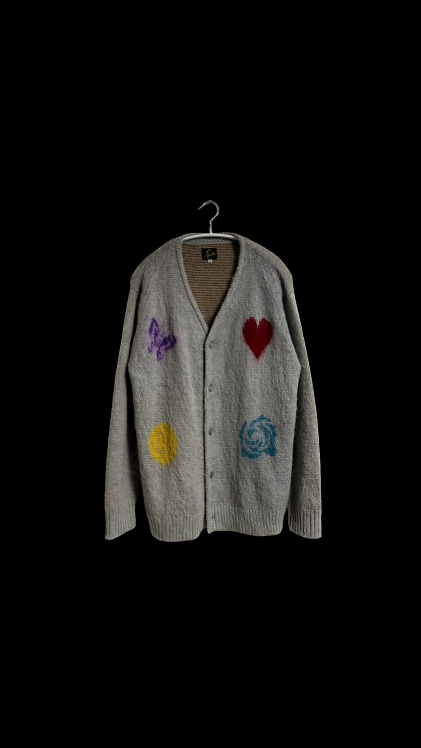 니들스 빠삐용 모헤어 가디건 상품이미지1