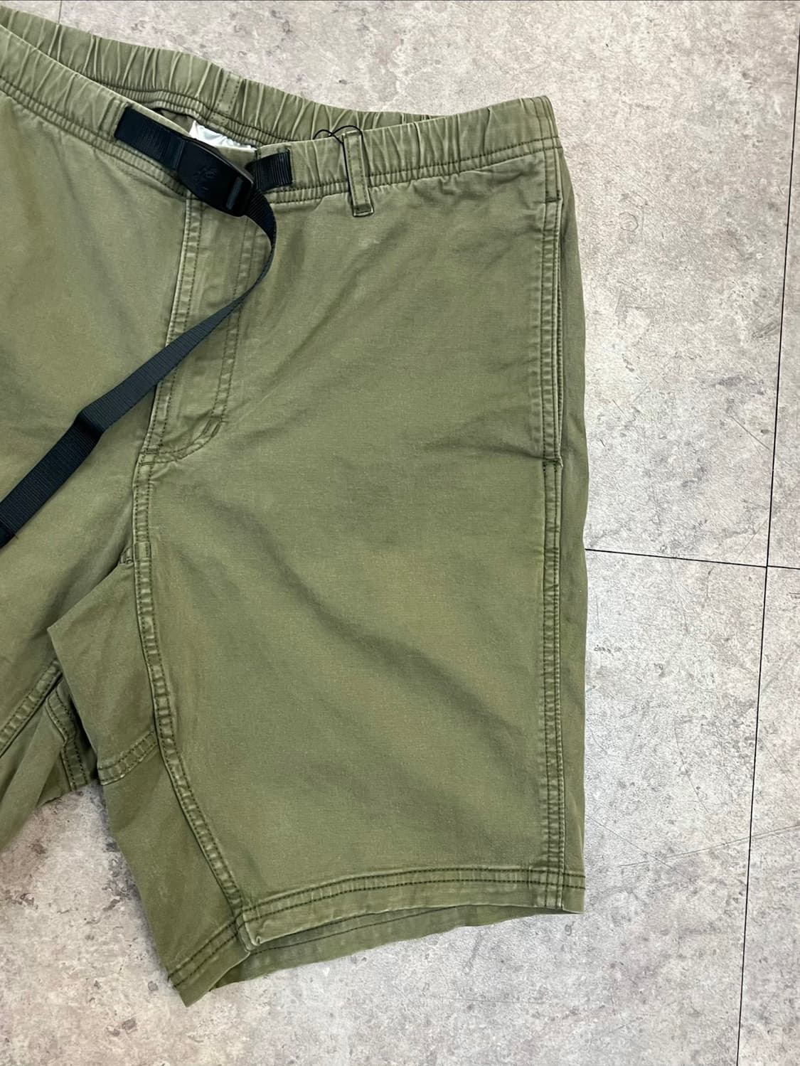 그라미치 하프 팬츠 카키 L #csz4144 상품이미지5