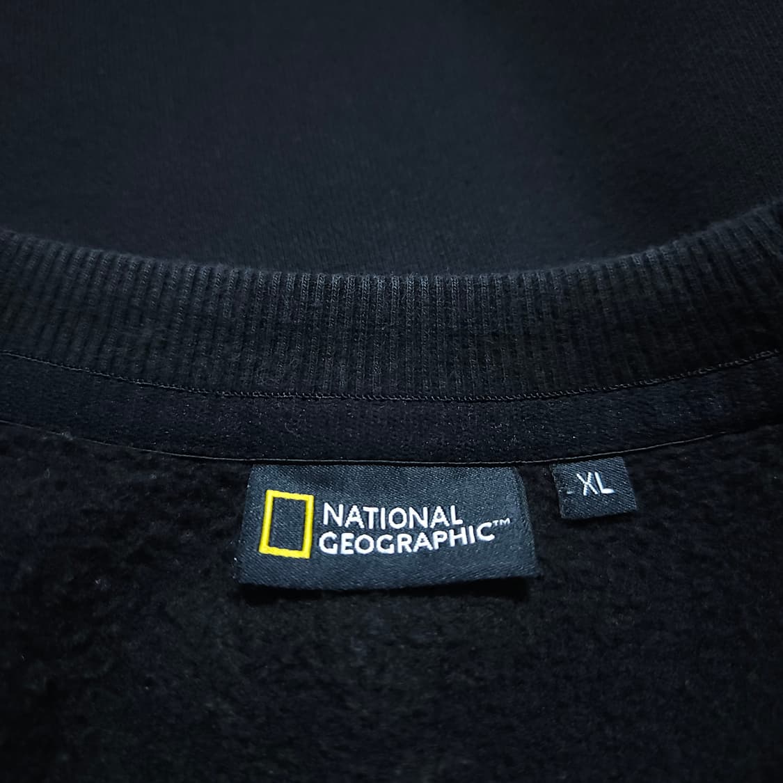 내셔널지오그래픽)105 남자 블랙 기모맨투맨티셔츠 / 왕눈이샵 상품이미지9